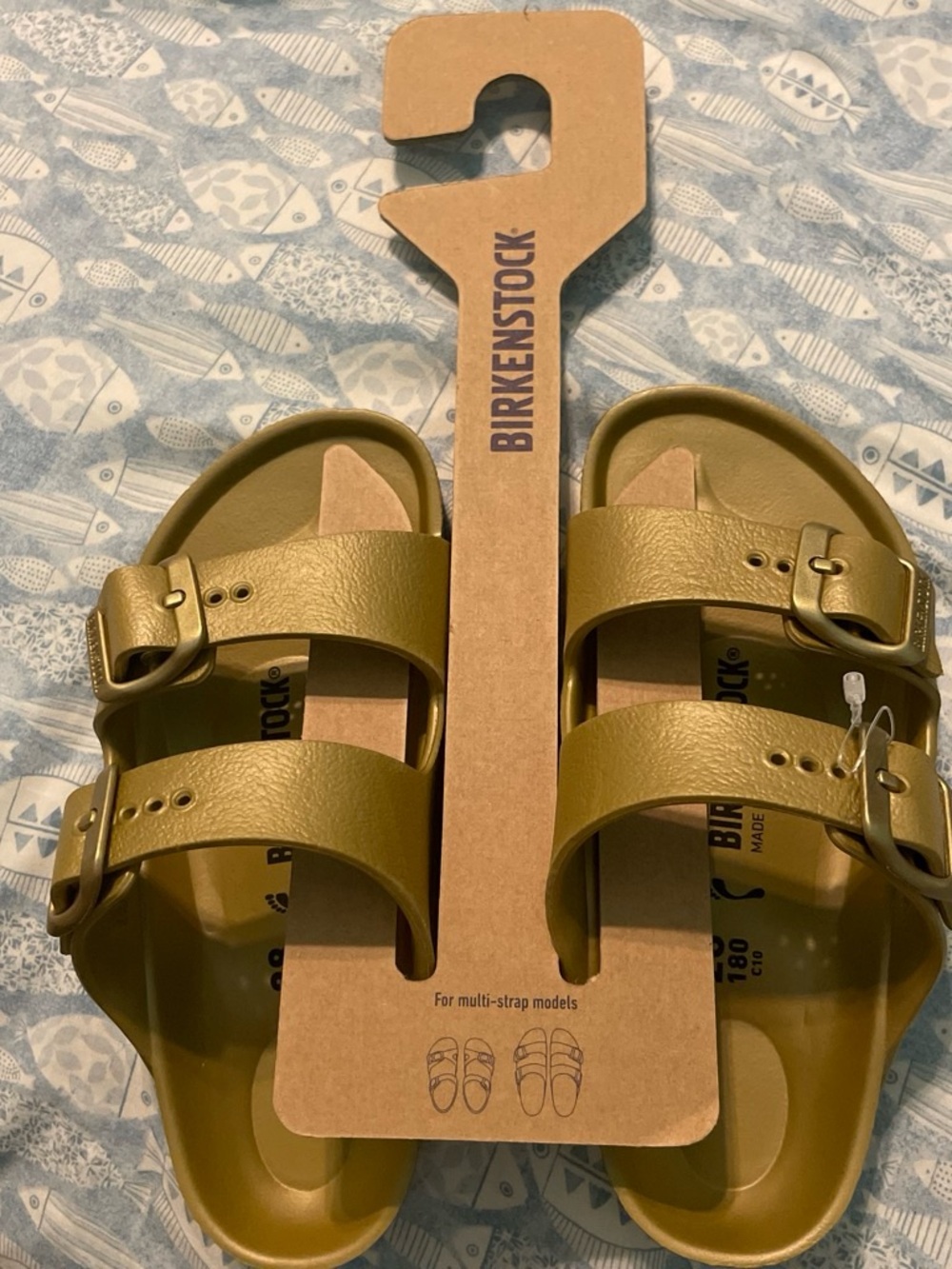 Birkenstock Kids  Two-Strap Buckle Sandals